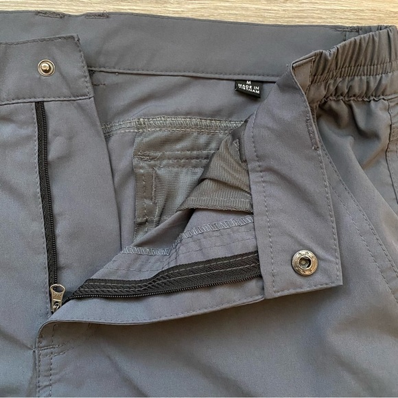 The North Face Men’s Convertible Hiking Cargo Pants Shorts Gray Size Medium - Picture 9 of 15